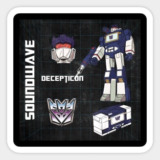 Soundwave Sticker